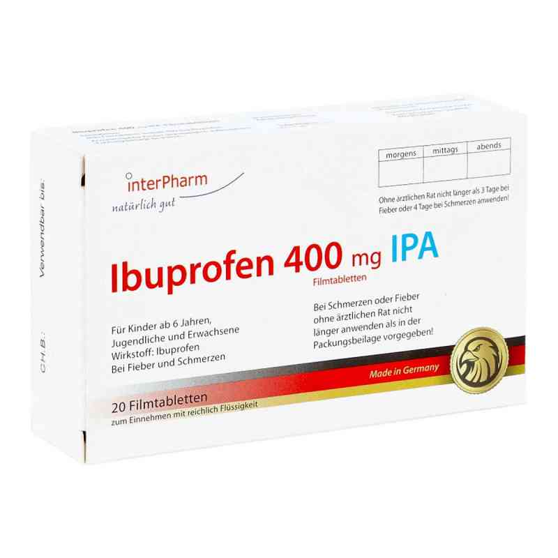 Ibuprofen 400mg von apodiscounter 20 stk Deutsche Apotheke