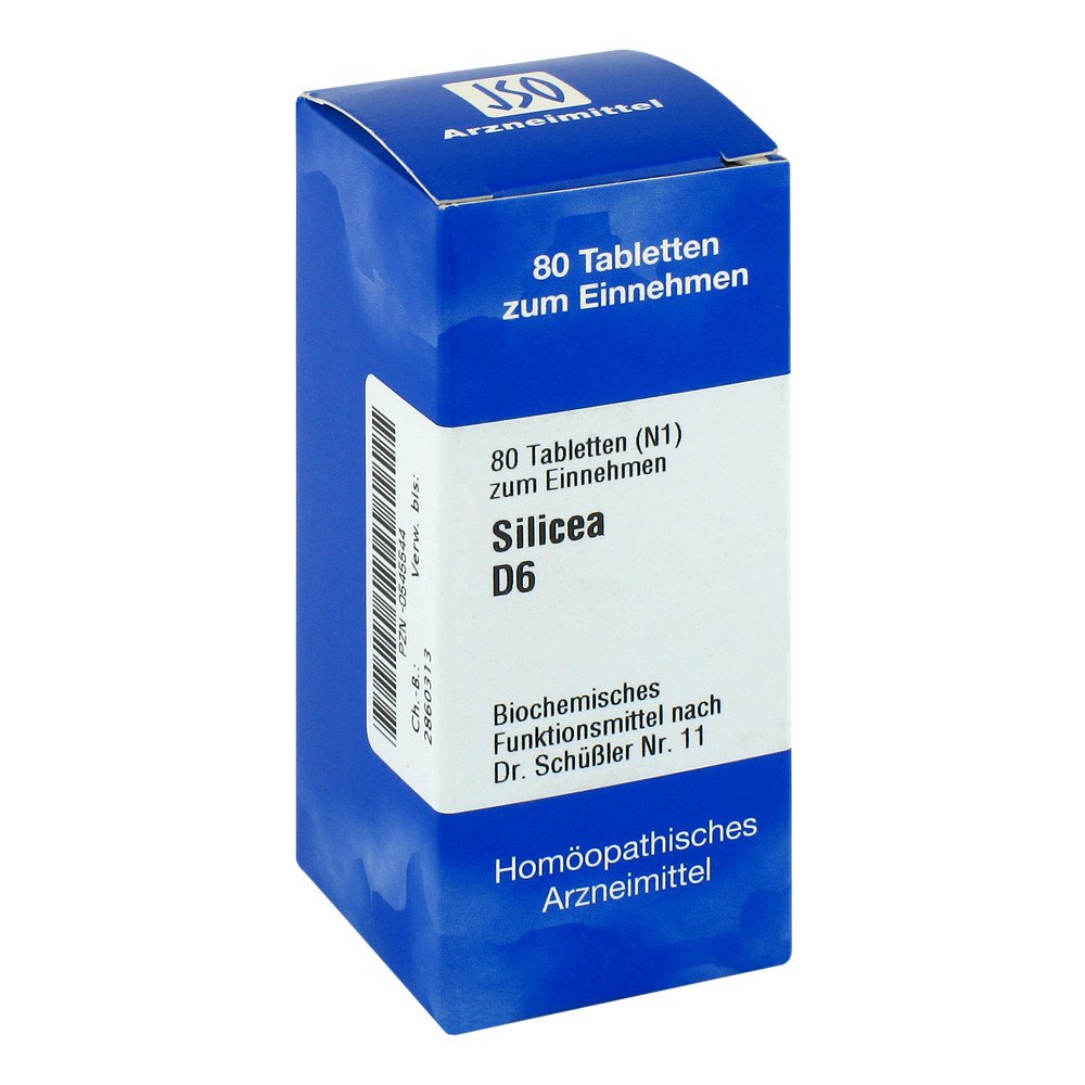 Biochemie 11 Silicea D6 Tabletten 80 stk Deutsche Apotheke