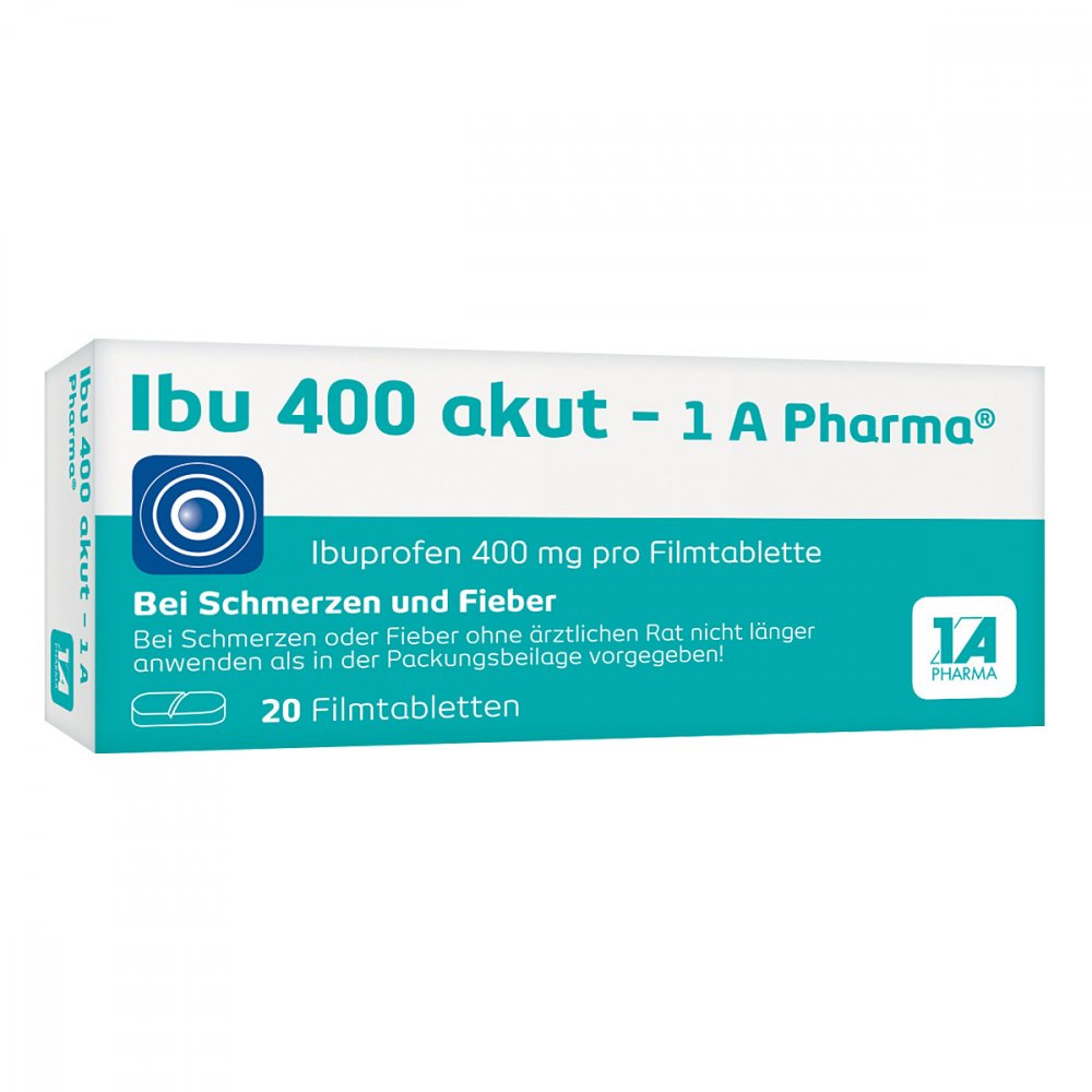 Ibu 400 akut-1A Pharma 20 stk - Deutsche Internet Apotheke