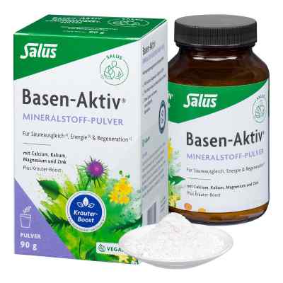 Basen-Aktiv Mineralstoff-Kräuterextrakt-Pulver 90 g von SALUS Pharma GmbH PZN 16354527
