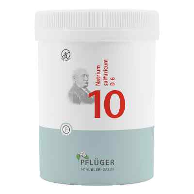 Biochemie Pflüger 10 Natrium Sulfur D6 Tabletten 1000 stk von Homöopathisches Laboratorium Alexander Pflüger Gmb PZN 06319694