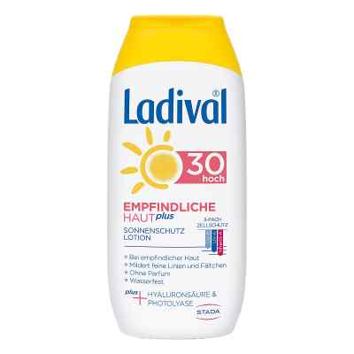 Ladival Empfindliche Haut plus Sonnenschutz Lotion LSF 30 200 ml von STADA Consumer Health Deutschland GmbH PZN 16708422