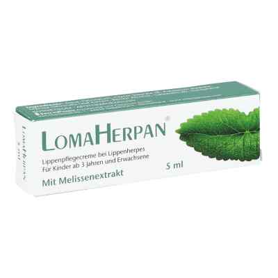Lomaherpan Lippenpflegecreme mit Melissenextrakt 5 ml von INFECTOPHARM Arzn.u.Consilium GmbH PZN 16738877
